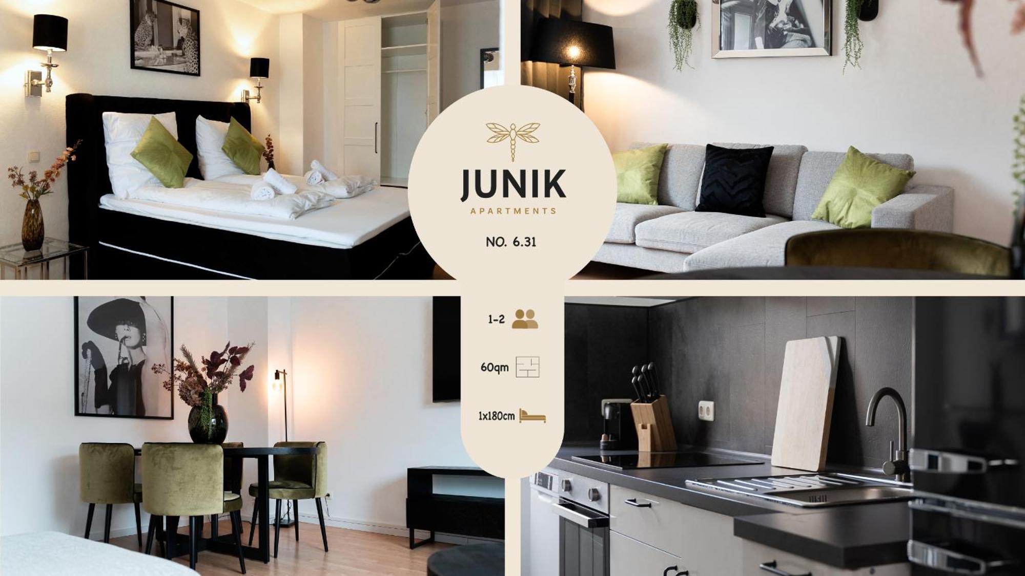 Junik Apartments "Am Sternbuschweg" Duisburg Oda fotoğraf